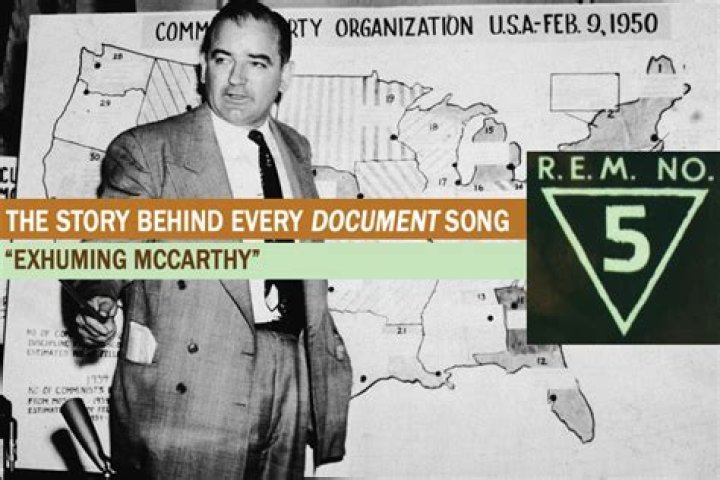REM’s
Exhuming McCarthy Lyrics